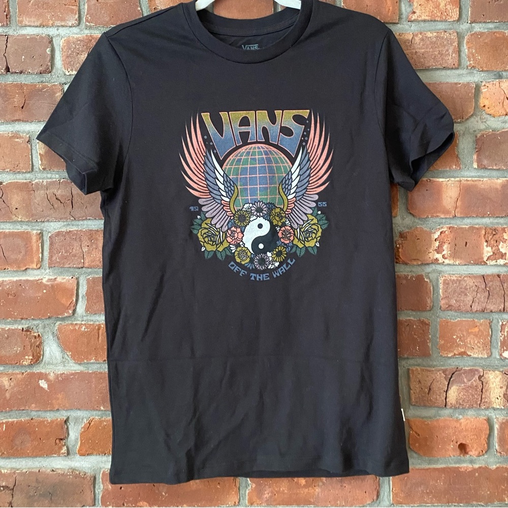 Vans Black Graphic T-Shirt